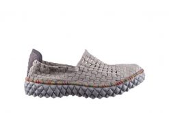 Półbuty Rock Full Breath Bin Lt Lt Grey With Tutti Frutti Binding 23 032957, Szary, Materiał - 37. Szare obuwie sportowe damskie Rock Spring, na lato, bez wzorów, z materiału, rockowe, bez obcasa, bez zapięcia. W wyprzedaży za 164.99 zł.