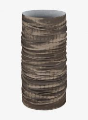 Chusta wielofunkcyjna Buff Coolnet UV Insect Shield - gevin tundra khaki. Brązowe szaliki męskie Buff, bez wzorów, z elastanu. Za 120.99 zł.
