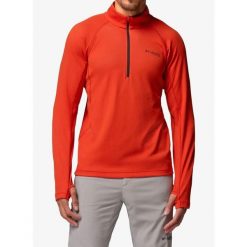 Bluza bez kaptura męska Columbia DriVenture Half Zip. Czerwone bluzy męskie Columbia, m, bez wzorów, sportowe, bez ramiączek, bez kaptura. Za 329.99 zł.