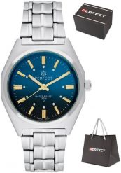 Zegarek Perfect P186-10 męski klasyczny 37 mm . Zegarki męskie Perfect, bez wzorów. Za 109.00 zł.