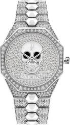 Zegarek Police Zegarek damski Police PL.16027BS-04M CYRKONIE srebrny. Szare zegarki damskie Police, srebrne. Za 1,352.52 zł.