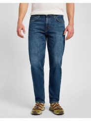 LEE MĘSKIE SPODNIE JEANSOWE OSCAR ECLIPSE BLUE 112355855 L76F016432. Niebieskie jeansy męskie Lee, z jeansu. Za 229.99 zł.