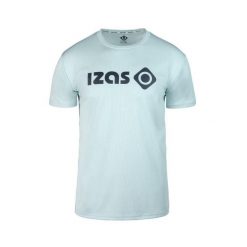 Koszulka sportowa unisex CREUS Izas basic. Niebieskie koszulki sportowe damskie IZAS, bez wzorów, bez ramiączek, trekkingowe. W wyprzedaży za 121.70 zł.