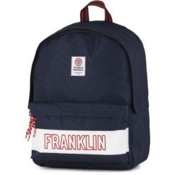 Plecak Franklin & Marshall: Stylowy i Zrównoważony dla Studentów. Fioletowe plecaki damskie Franklin & Marshall, bez wzorów, eleganckie. Za 194.99 zł.