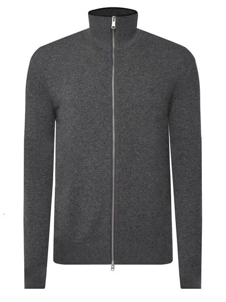 Marc O'Polo Kardigan M29 5144 61196 Szary Regular Fit. Szare swetry męskie Marc O'Polo, m, bez wzorów, z bawełny, bez kołnierzyka, bez ramiączek. Za 649.99 zł.