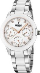 Zegarek Festina Zegarek damski Festina F20497-1 CYRKONIE srebrny. Szare zegarki damskie Festina, srebrne. Za 788.00 zł.