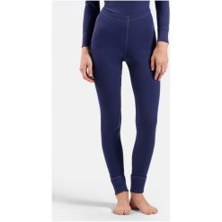 Spodnie Odlo BL BOTTOM long ACTIVE WARM. Fioletowe spodnie sportowe damskie ODLO, na lato, bez wzorów, sportowe, trekkingowe. Za 249.99 zł.