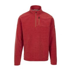 Trespass Farnworth - Męski mikropolar At100 Salsa Marl. Bluzy męskie Trespass, m, bez wzorów, sportowe, bez ramiączek, bez kaptura. Za 246.99 zł.