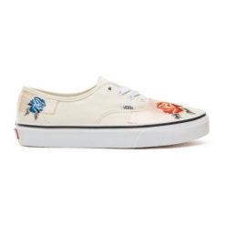Buty damskie trampki Vans Authentic Satin Patchwork. Białe trampki i tenisówki damskie Vans, bez wzorów, bez zapięcia. Za 229.00 zł.