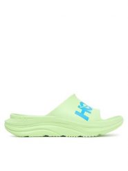 Hoka Klapki Ora Athletic Slide 1155154 Zielony. Zielone klapki męskie HOKA, bez wzorów, z syntetyku, bez zapięcia. Za 299.99 zł.