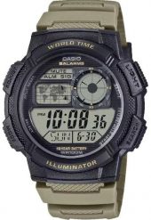 Zegarek Casio Casio Timeless AE-1000W-5A Zegarek męski 48 mm. Zegarki męskie Casio, bez wzorów. Za 205.99 zł.