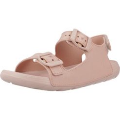Sandały IGOR S10313 1 Rose. Czerwone sandały damskie Igor, bez wzorów, ze skóry, bez obcasa, bez zapięcia. Za 127.99 zł.