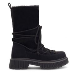 Śniegowce Jenny Fairy. Czarne śniegowce damskie Jenny Fairy, bez zapięcia. Za 179.99 zł.