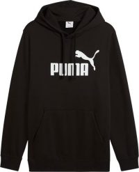 Bluza męska Puma ESS No.1 Logo Hoodie FL czarna 682570 01 2XL. Czarne bluzy męskie Puma, m, bez wzorów, bez kaptura. Za 346.44 zł.