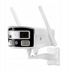 Kamera IP Zintronic Kamera panoramiczna E4 IP WiFi 4Mpx 180 SZEROKOKĄTNA 2 obiektywy Zintronic. Akcesoria do aparatów i kamer Zintronic. Za 701.80 zł.