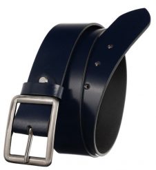 Szeroki pasek damski granatowy Rovicky PRD-4-N-105-0447 NAV. Niebieskie paski damskie ROVICKY, bez wzorów, ze skóry. Za 34.99 zł.
