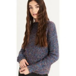 Kolorowy sweter - Wielobarwny. Swetry nierozpinane damskie Sinsay, l, bez wzorów, bez kołnierzyka, bez ramiączek. Za 69.99 zł.