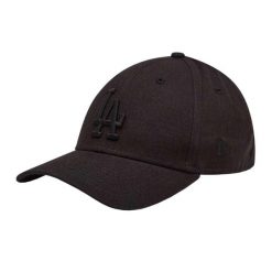 Czapka Z Daszkiem 9Forty Los Angeles Dodgers. Czarne czapki damskie New Era, bez wzorów, sportowe. Za 165.99 zł.