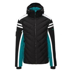 Kurtka narciarska męska Iguana Bergho - zielona, Rozmiar S. Zielone kurtki sportowe męskie IGUANA, m, bez wzorów, z elastanu, bez kaptura, narciarskie. Za 849.99 zł.