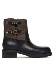 MICHAEL Michael Kors Botki Darrington 40F5DTFE7L Brązowy. Brązowe botki damskie MICHAEL Michael Kors, bez wzorów, ze skóry, bez obcasa, na płaskiej podeszwie, bez zapięcia. Za 959.99 zł.