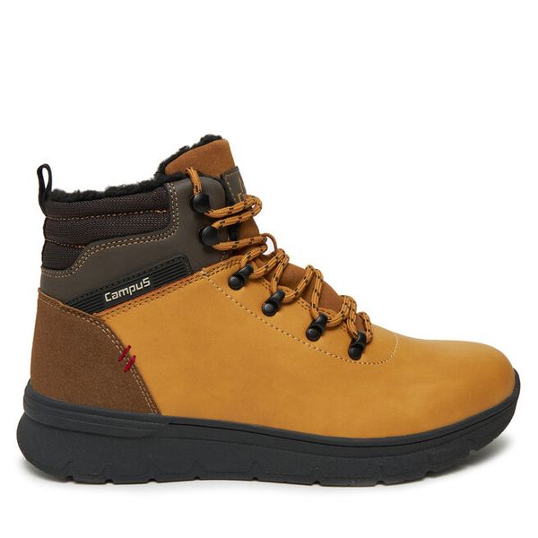 Trekkingi Campus. Brązowe botki męskie Campus, bez wzorów, bez obcasa, bez zapięcia. Za 189.99 zł.