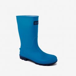 Damskie kalosze Coqui - wysokie, bezszwowe, antypoślizgowe. Niebieskie kalosze damskie Coqui, bez wzorów, z materiału, bez zapięcia. Za 138.99 zł.