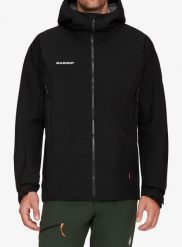 Kurtka z membraną męska Mammut Crater IV HS Hooded Jacket. Czarne kurtki męskie Mammut, na zimę, l, bez wzorów, z gore-texu, bez kaptura, wspinaczkowe, gore-tex. Za 2,192.00 zł.