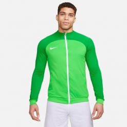 Bluza piłkarska męska Nike Drifit Academy Pro. Białe bluzy męskie Nike, l, bez wzorów, sportowe, bez ramiączek, bez kaptura. Za 234.25 zł.
