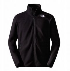 Bluza 100 glacier full zip-tnf black-npf-l THE NORTH FACE. Czarne bluzy damskie The North Face, l, bez wzorów, bez ramiączek, bez kaptura. Za 319.46 zł.