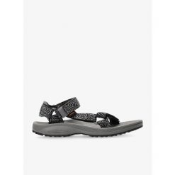 Sandały turystyczne męskie Teva Winsted. Niebieskie buty zimowe męskie Teva, bez wzorów, bez obcasa, bez zapięcia. Za 235.99 zł.