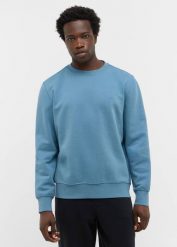 Męska bluza nierozpinana Mustang Style Clio Bluestone 1016963 5180. Bluzy męskie Mustang, m, bez wzorów, bez ramiączek, bez kaptura. Za 169.99 zł.