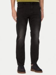Americanos Jeansy New Jersey W126-AMMTR-1004-48D Czarny Slim Fit. Czarne jeansy męskie Americanos, z bawełny. Za 179.99 zł.