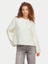 JJXX Sweter Sigga 12255358 Écru Relaxed Fit. Swetry nierozpinane damskie JJXX, m, bez wzorów, z syntetyku, bez kołnierzyka, bez ramiączek. Za 149.99 zł.