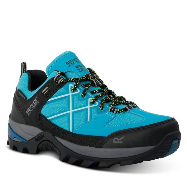 Trekkingi Regatta. Szare obuwie sportowe damskie Regatta, bez wzorów, bez zapięcia, trekkingowe. Za 259.99 zł.