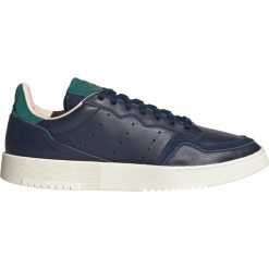 Adidas Originals Supercourt Tenisówki Niebieski. Niebieskie trampki męskie adidas Originals, bez wzorów, z materiału, bez zapięcia. Za 430.95 zł.