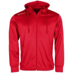 Bluza dresowa z kapturem zapinana na zamek Stanno Field. Czerwone bluzy damskie STANNO, s, bez wzorów, z dresówki, sportowe, bez ramiączek, z kapturem. Za 171.50 zł.