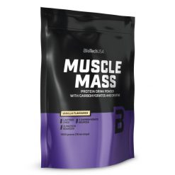 Muscle Mass - 1000g Wanilia od Biotech USA. Piżamy męskie BIOTECHUSA, bez wzorów, bez kołnierzyka, bez ramiączek. Za 132.87 zł.