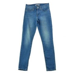 Second life - Levi Strauss damskie jeansy 311 Skinny - Jak nowy. Czarne jeansy damskie Levi's®, bez wzorów, z jeansu, casualowe. Za 127.76 zł.