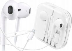 Słuchawki Topkkable Słuchawki Do Iphone Lightning Przewodowe Douszne. Słuchawki dokanałowe Topkkable. Za 22.99 zł.