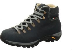 Buty turystyczne damskie Zamberlan New Trail Lite Evo GTX. Niebieskie obuwie trekkingowe damskie Zamberlan, z gore-texu, bez zapięcia. Za 1,059.70 zł.
