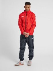 Kurtka ortalionowa sportowa Hummel Core Spray Jacket. Czerwone kurtki sportowe damskie Hummel, m, bez wzorów, z materiału, bez ramiączek, bez kaptura, do piłki ręcznej. Za 130.00 zł.