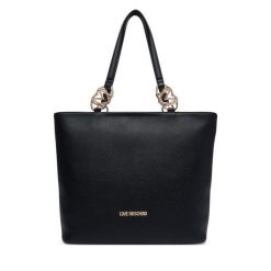 Torebka LOVE MOSCHINO. Czarne shopperki damskie Love Moschino, bez wzorów, bez dodatków. Za 1,009.00 zł.