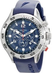 Zegarek Nautica Męski 48 mm (N14555G). Zegarki męskie Nautica, bez wzorów. Za 487.99 zł.