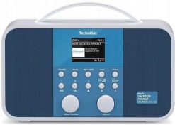 Radio TechniSat RADIO DAB+ TECHNISAT TECHNIRADIO 5 IR BT, biało-niebieski. Białe radia TECHNISAT. Za 1,053.80 zł.