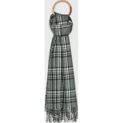 Jack & Jones - Szalik. Białe szaliki męskie Jack & Jones, bez wzorów, z dzianiny. W wyprzedaży za 59.90 zł.