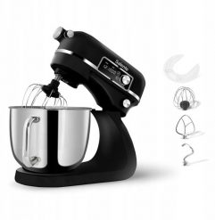 Robot kuchenny Evolveo Salente DigiChef2, robot kuchenny, misa stalowa, 6 litrów, wyświetlacz cyfrowy, czarny. Czarne roboty kuchenne Evolveo. Za 772.69 zł.