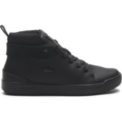 Lacoste Tenisówki Czarny. Czarne trampki i tenisówki damskie Lacoste, bez wzorów, z materiału, bez zapięcia. Za 550.95 zł.