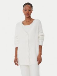 Guess Kardigan O5BR02 Z1282 Écru Relaxed Fit. Kardigany damskie Guess, xl, z aplikacjami, z syntetyku, bez kołnierzyka. Za 409.99 zł.