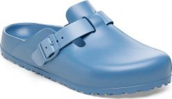 Birkenstock Birkenstock damskie klapki BOSTON EVA 1027259 (szerokość wąska) 41. Klapki damskie Birkenstock, bez wzorów, sportowe, bez obcasa, bez zapięcia. Za 289.99 zł.