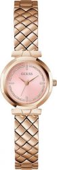 Zegarek damski Guess GW0839L3 CYRKONIE różowe złoto. Czerwone zegarki damskie Guess, złote. Za 1,118.03 zł.